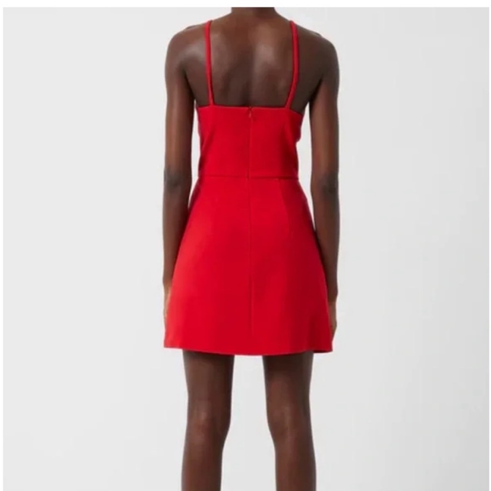 French Connection Whisper Square Neck Strappy Dress - Picture 2 of 3